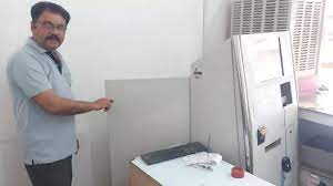 damoh, Stolen  locker , ATP machine ,electricity office