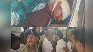 rajgarh, Bike rider injured , Digvijay Singh