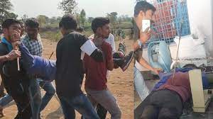 burhanpur, Encroachers attacked , forest