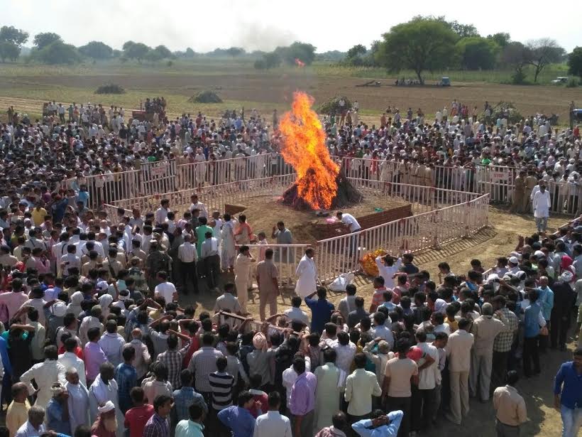 कटारे का अंतिम संस्कार