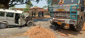 छत्तीसगढ़ में भीषण सड़क हादसा 6 की मौत