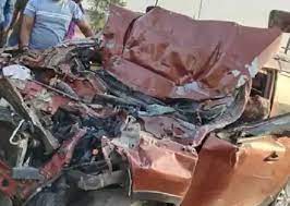 guna, speeding car , killing father and son