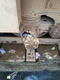 sagar, Sabarmati Express ,coach axle broken
