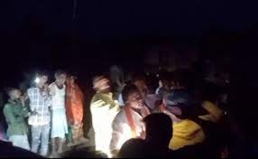 dewas, Villagers protest , BJP candidate