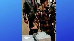 shivpuri, EVMs found , Pohri