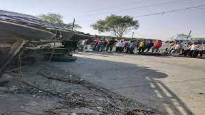 vidisha, speeding truck , one dead