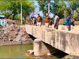 morena, Three children drowned ,washing clothes