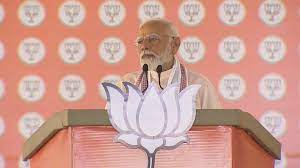 morena, Modi said ,Congress is anti-development