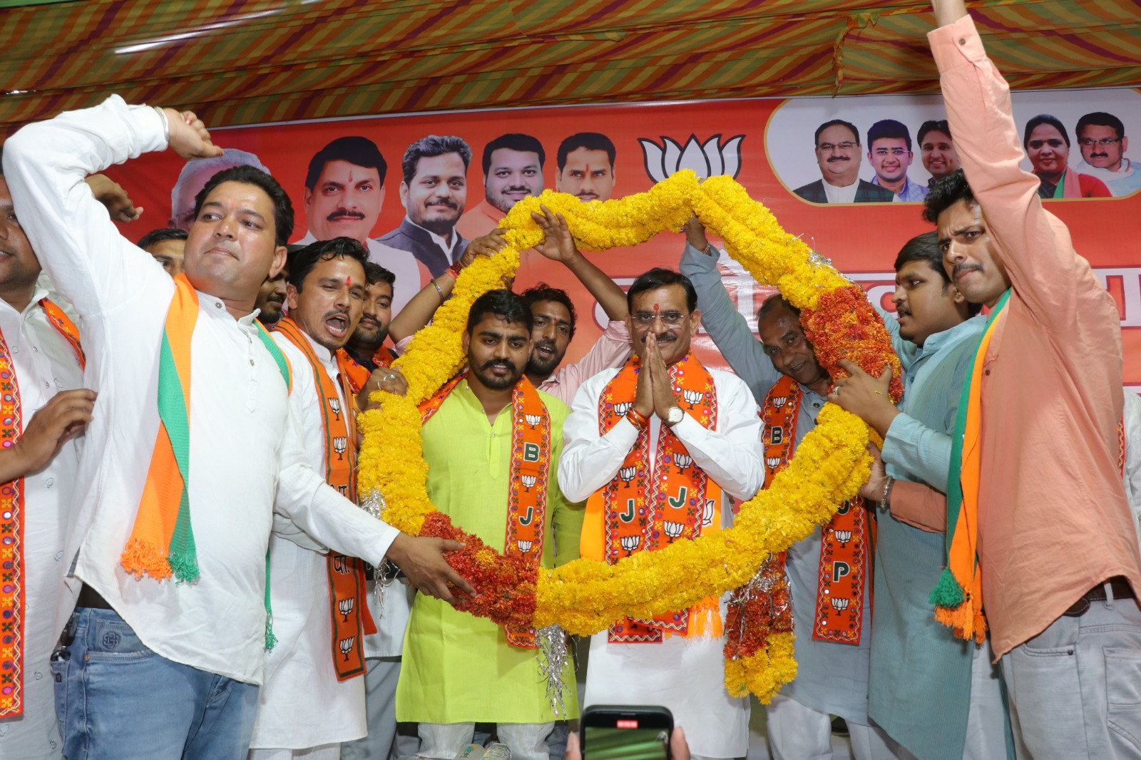 dhar, Congress party ,Vishnudutt Sharma