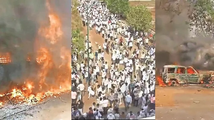 raipur, Section 144 imposed , district after violent 