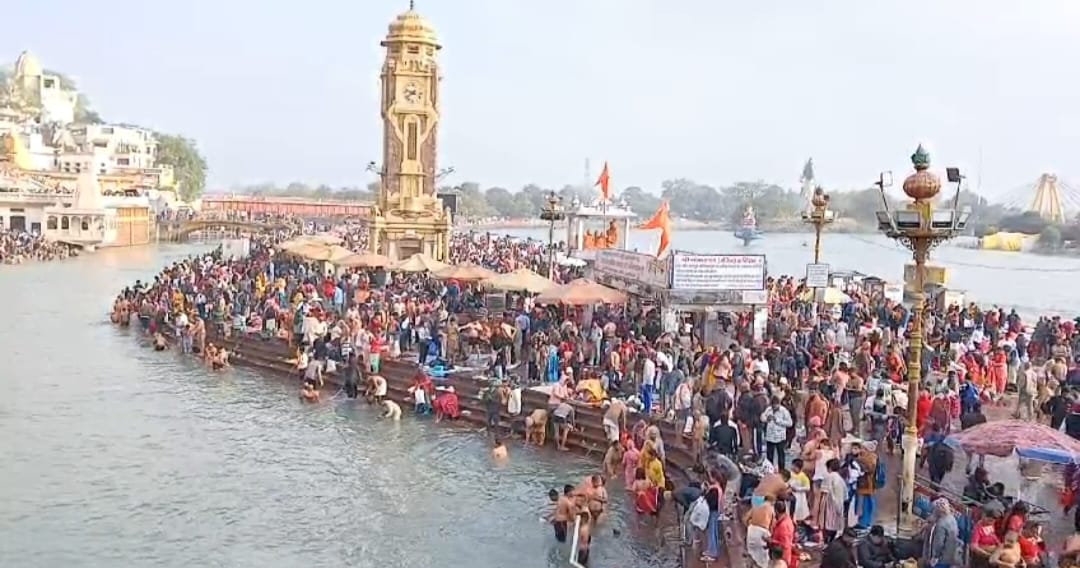 haridwar,   took a dip, Ganga 