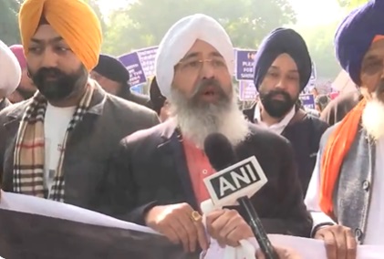 new delhi, Victims of 1984 , demonstrated in Delhi