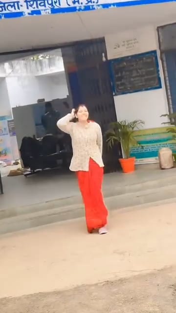 shivpuri,  police station ,video reel  