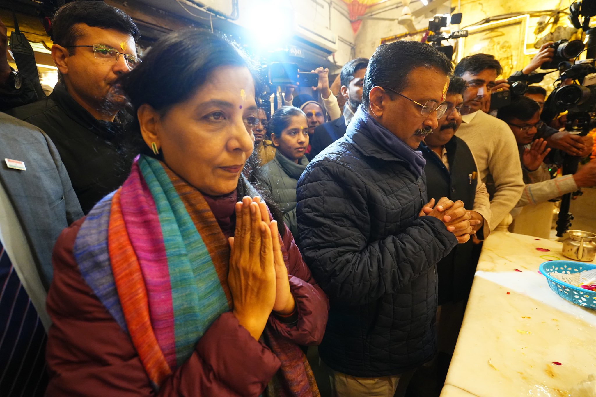 new delhi,   Kejriwal, Pravesh Verma, Bidhuri filed nominations