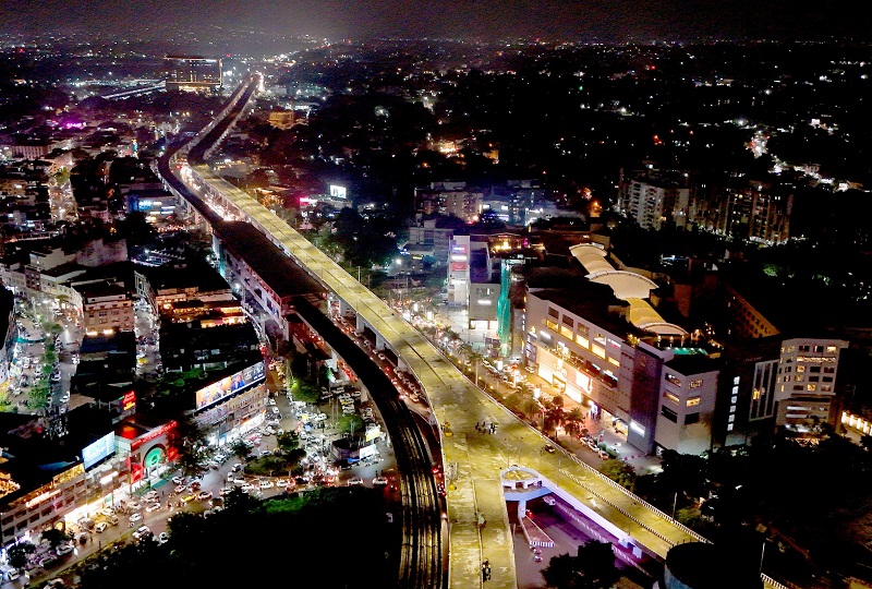 bhopal, Chief Minister ,newly constructed fly-over  