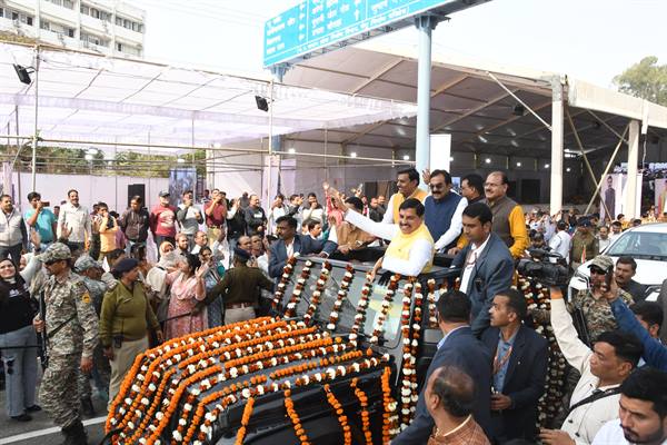 bhopal , newly constructed flyover , Dr. Yadav