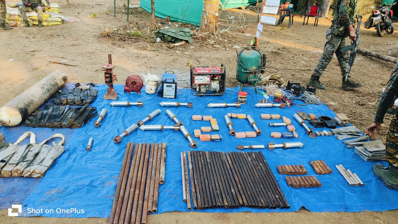  Sukma, Security forces recovered, huge amount of explosive 