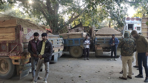 morena,Administration police, sand and gravel