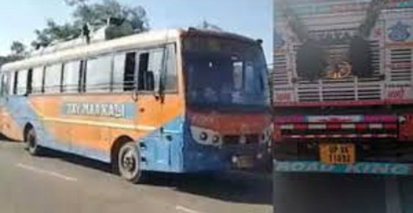 satna, Truck collides  , one dead