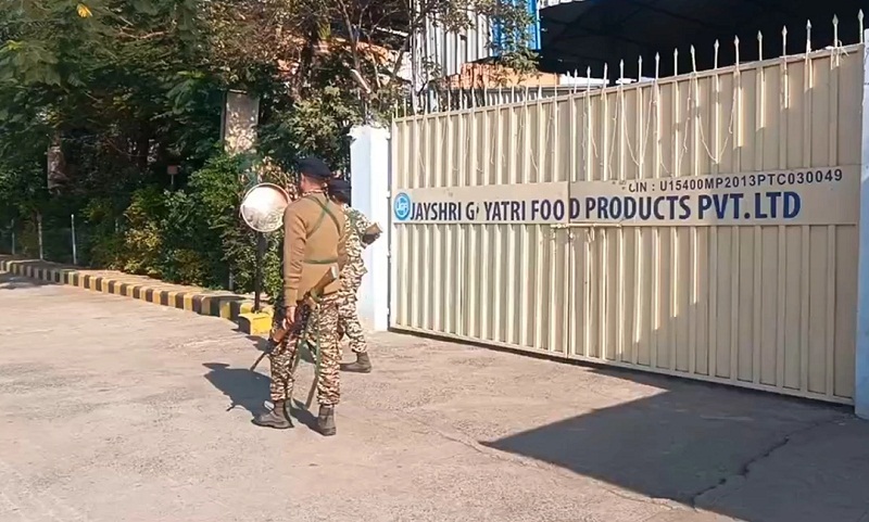 bhopal,ED raids, Jayshree Gayatri Foods factory 