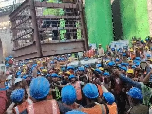 panna, 4 workers died,roof slab 