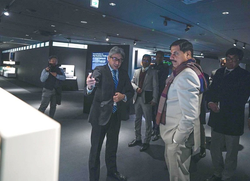 bhopal, Chief Minister,visited Sysmex Corporation  