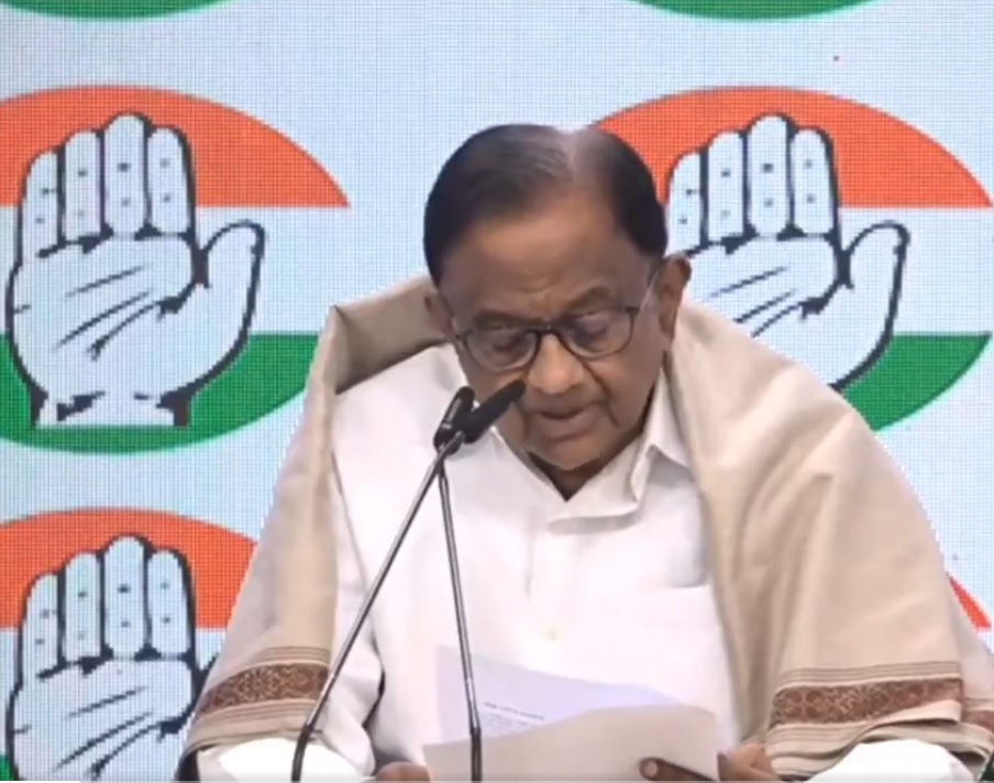 new delhi,   Chidambaram raised questions , budget
