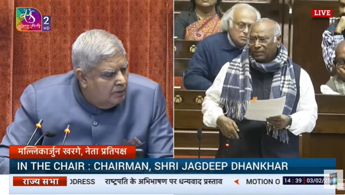 new delhi, Ruckus in Rajya Sabha ,Kharge