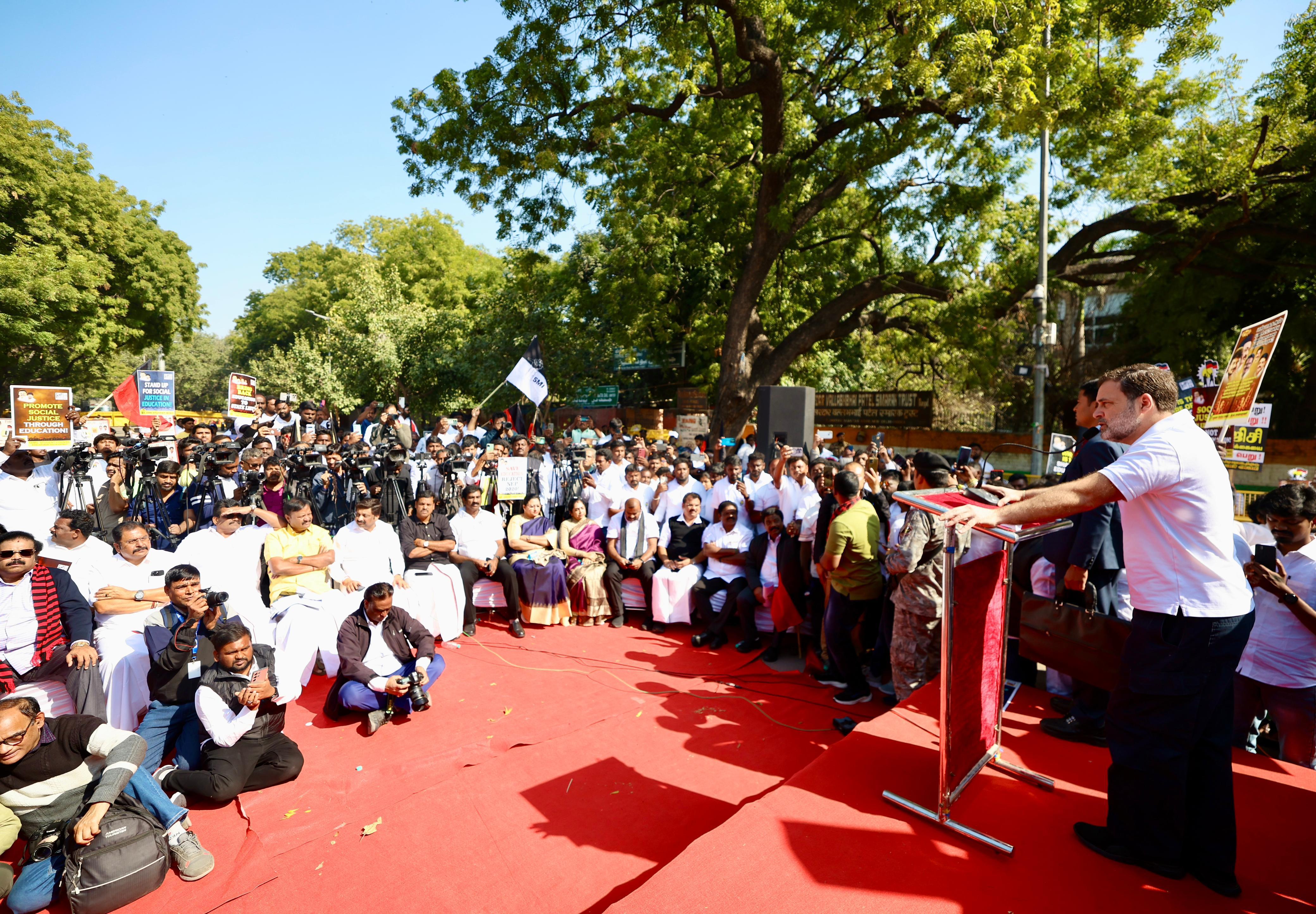 new delhi, DMK student  , against UGC