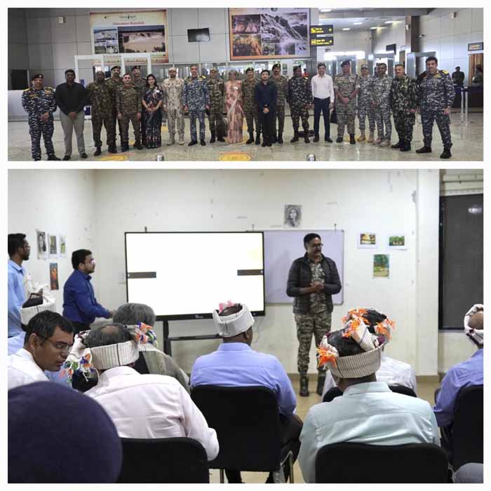 jagdalpur, 18 officers ,Tour visited Bastar