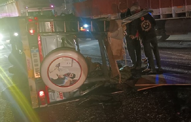 jabalpur, Jeep collided  , 6 people  died