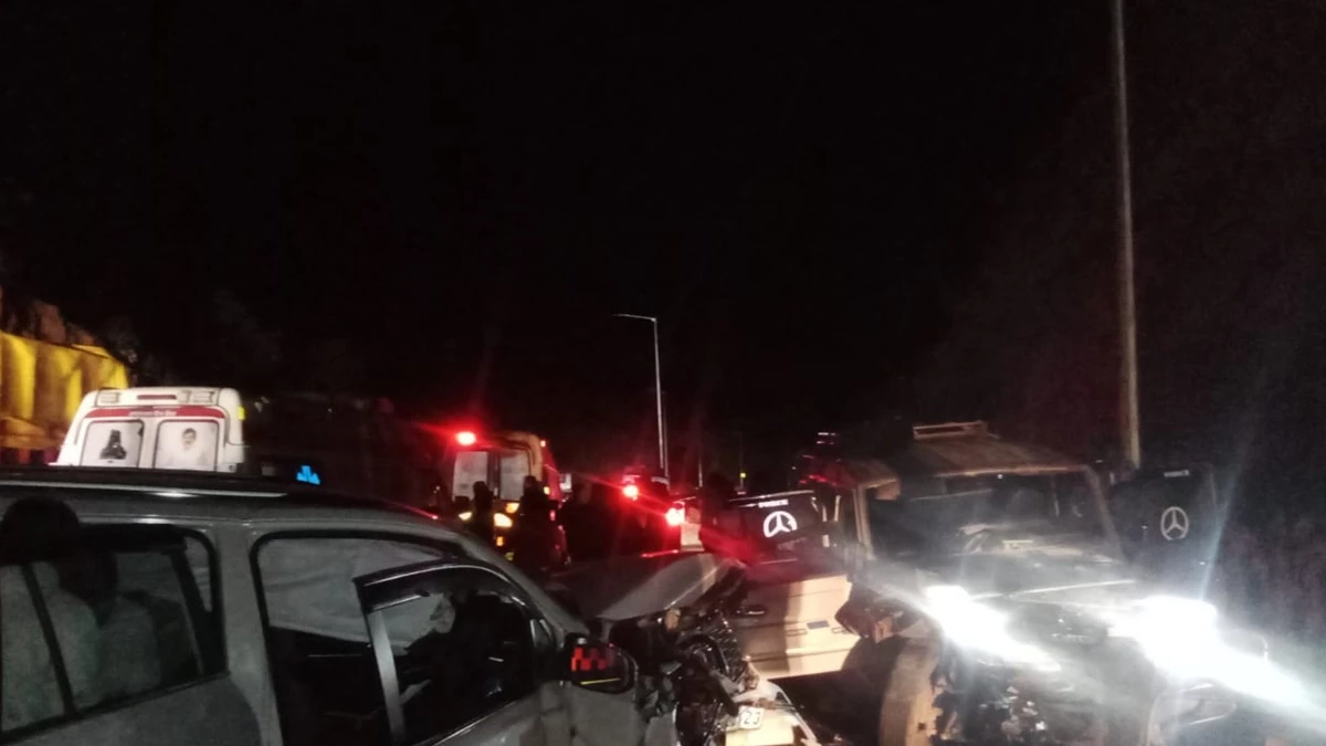 dhar, 22 people injured, accidents in MP