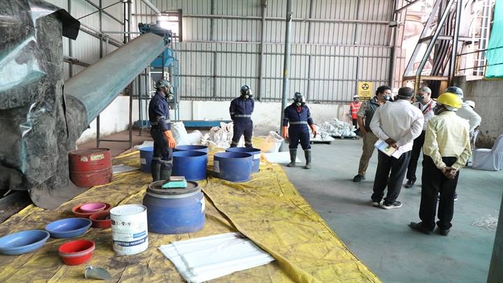 indore, Third trial run,  Union Corbide