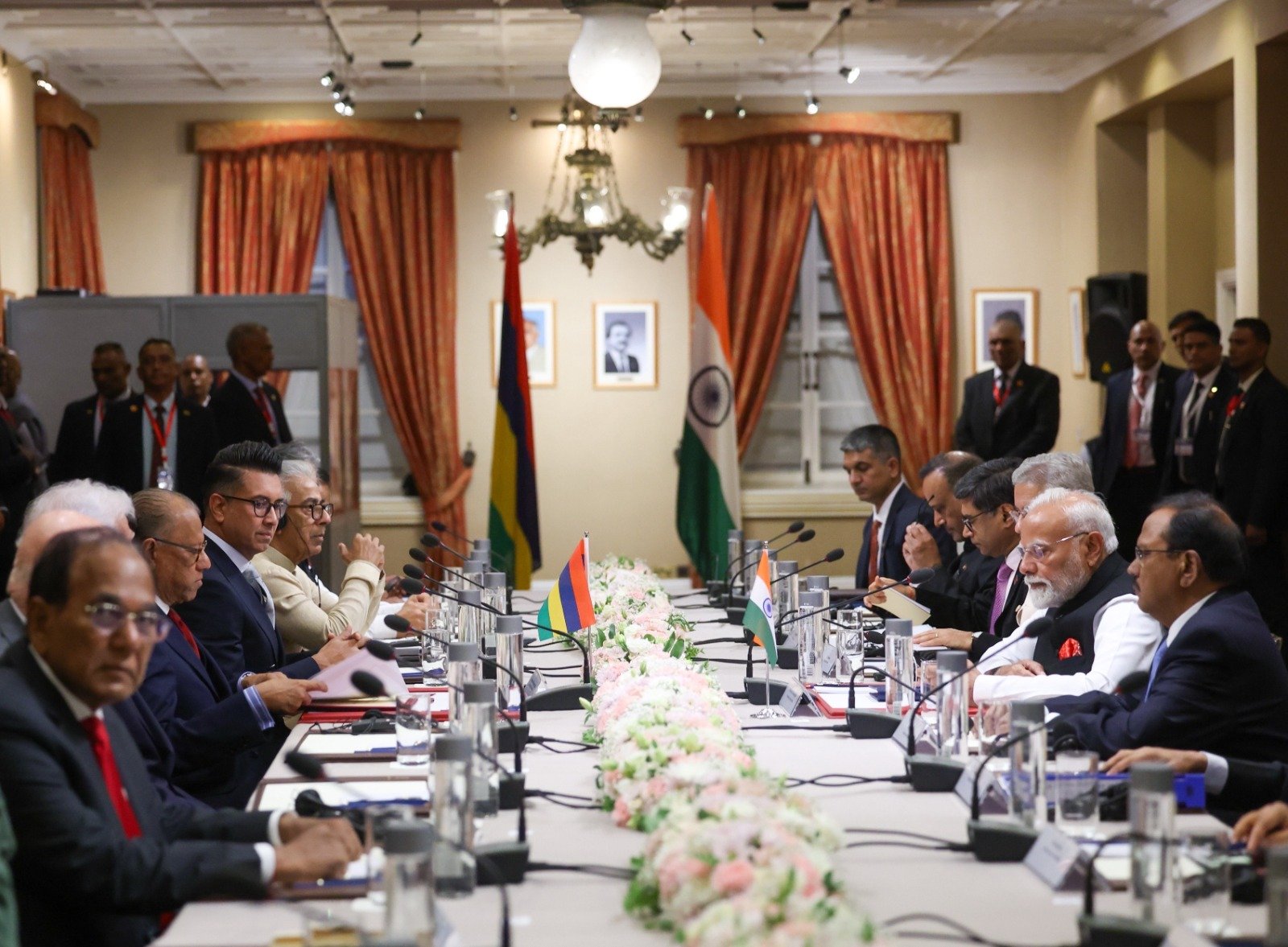 new delhi,8 important agreements ,India and Mauritius