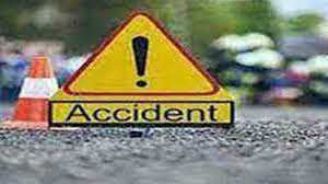 raipur, Motorcyclist dies, speed trailer