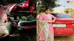 raipur, BJP Mahila Morcha, road accident