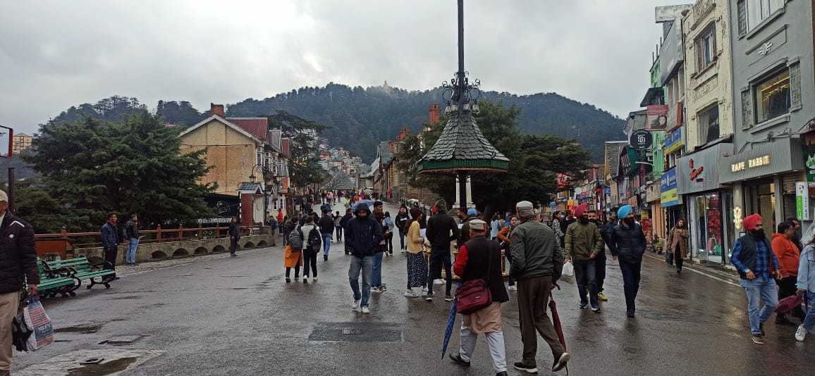 shimla, Snowfall in four districts ,Himachal, hailstorm  