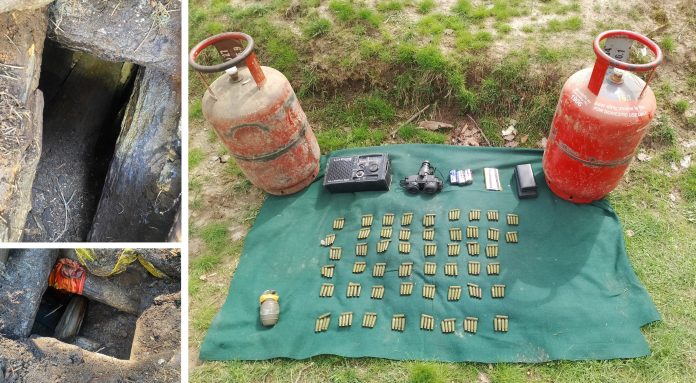  Anantnag, Security forces, busted terrorist  