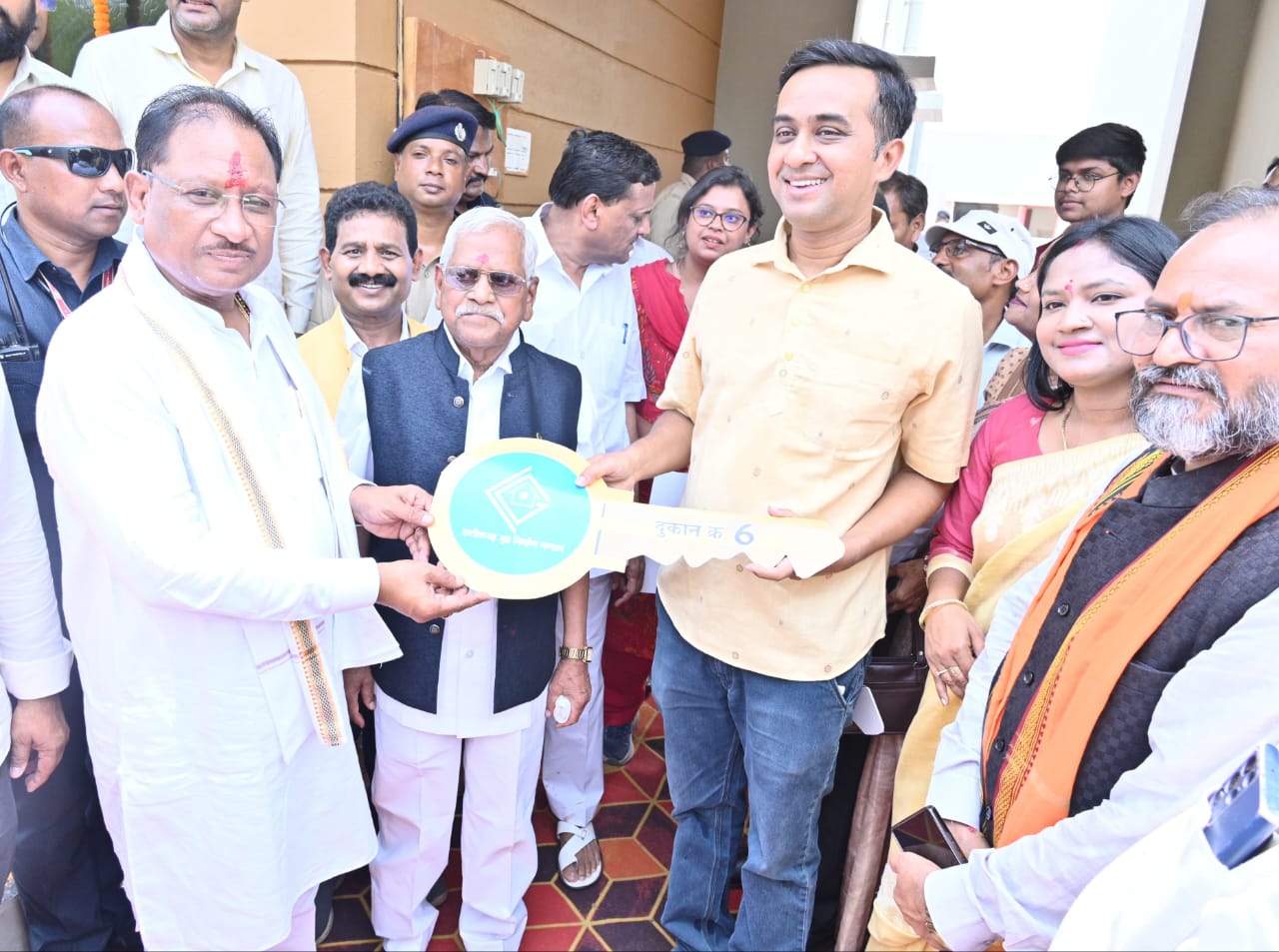 raipur, Chief Minister Sai, inaugurated 226 houses  
