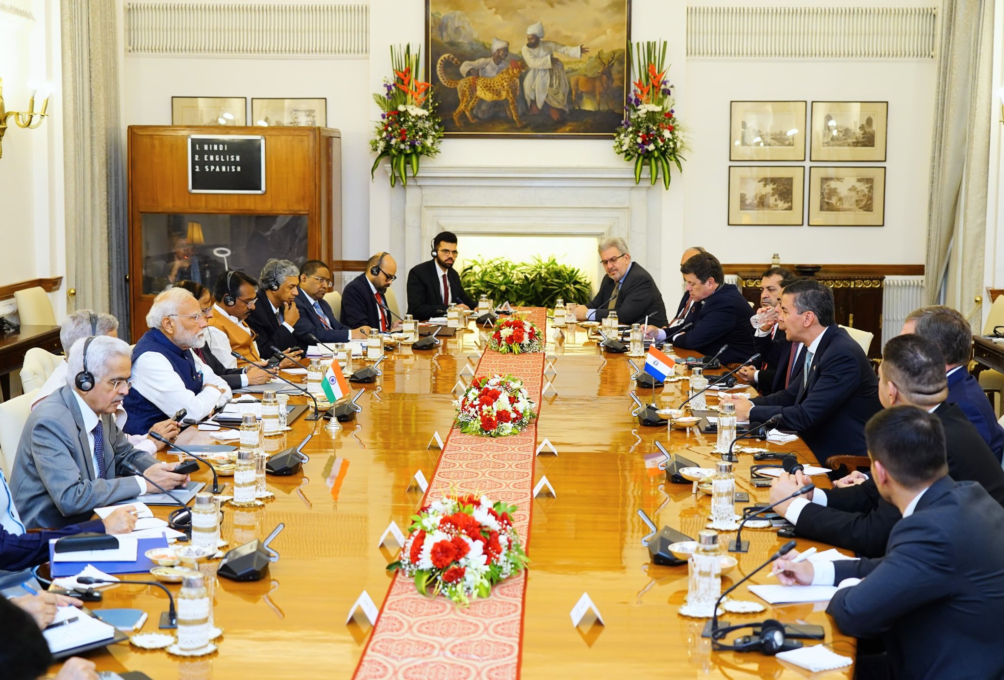 new delhi, India and Paraguay , Modi