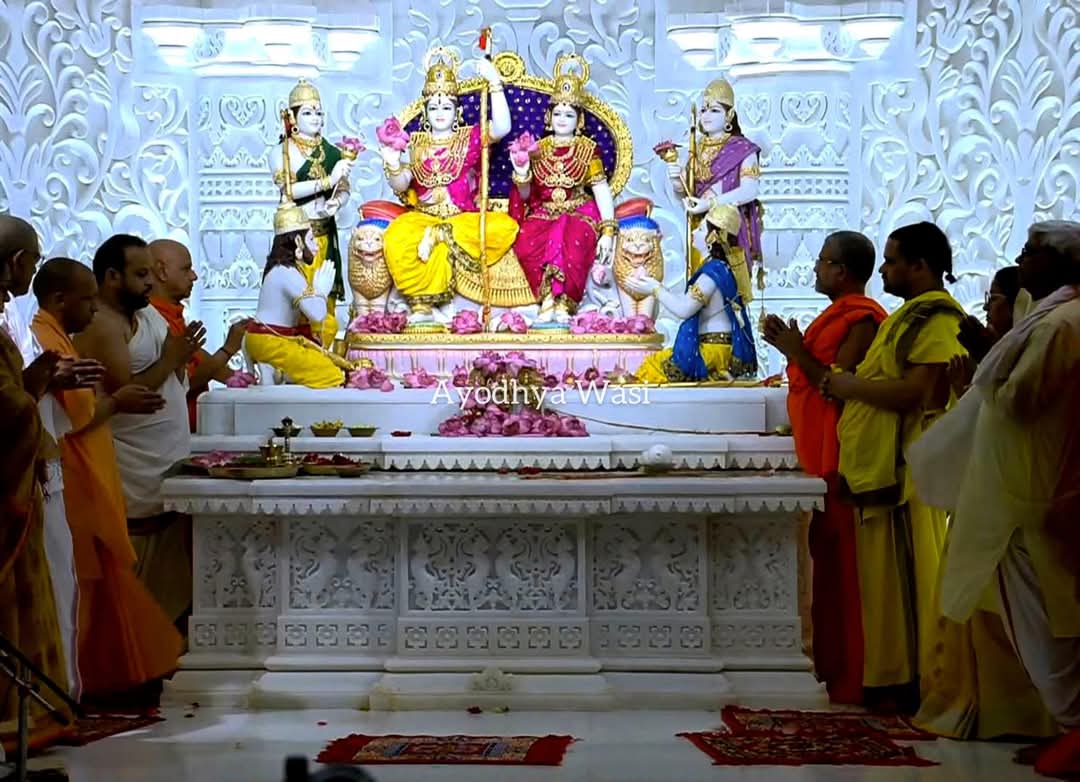 ayodhya,   Shri Ram Darbar idols,  Shri Ram Janmabhoomi