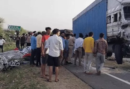 jaipur, Horrific road accident  , five killed