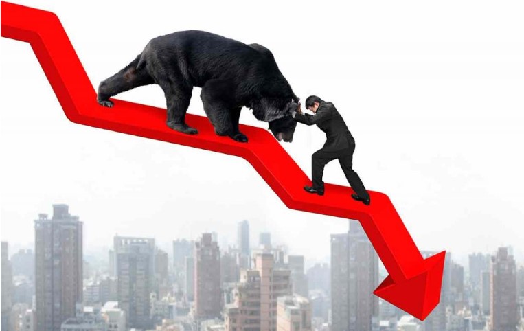 new delhi, stock market , big drop