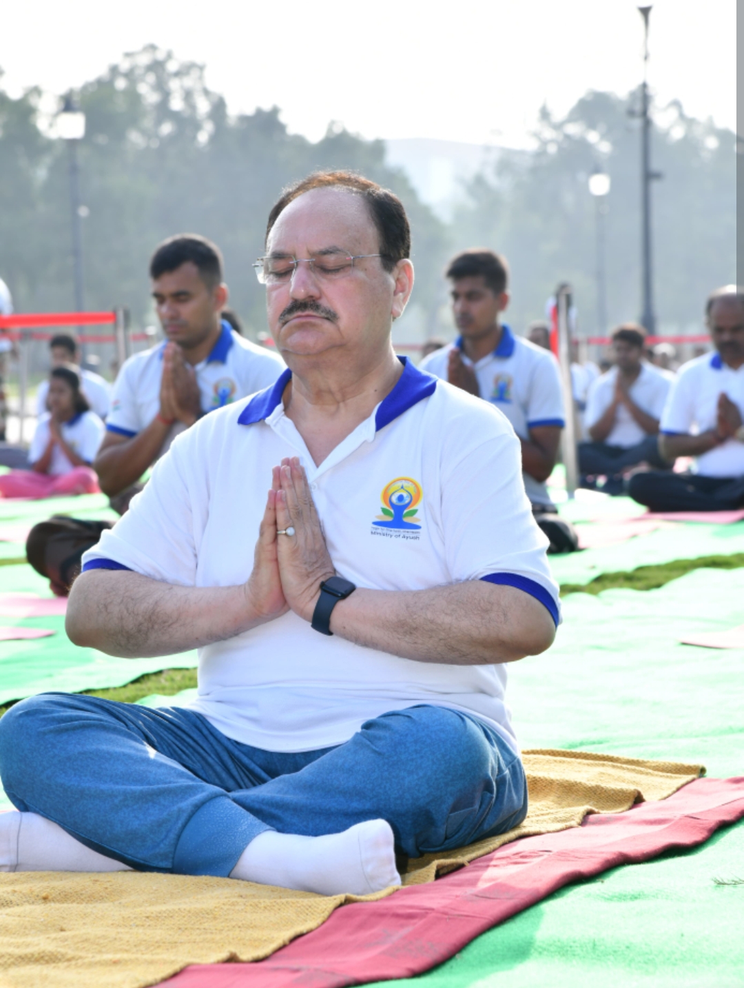 new delhi, Yoga, Nadda
