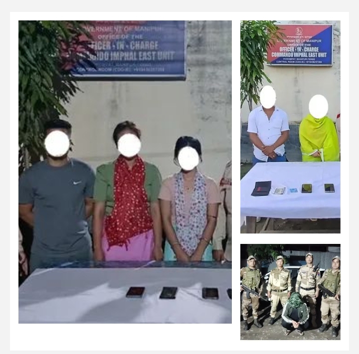 imphal, Six militants arrested, Manipur