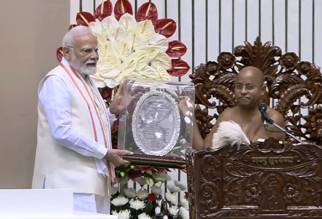 new delhi, Prime Minister Modi ,honored with 