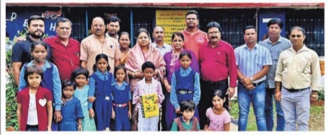 anuppur,MP Himadri Singh,government school