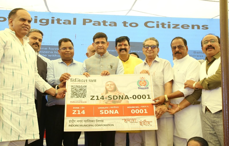   Indore , first city , adopt Digipin