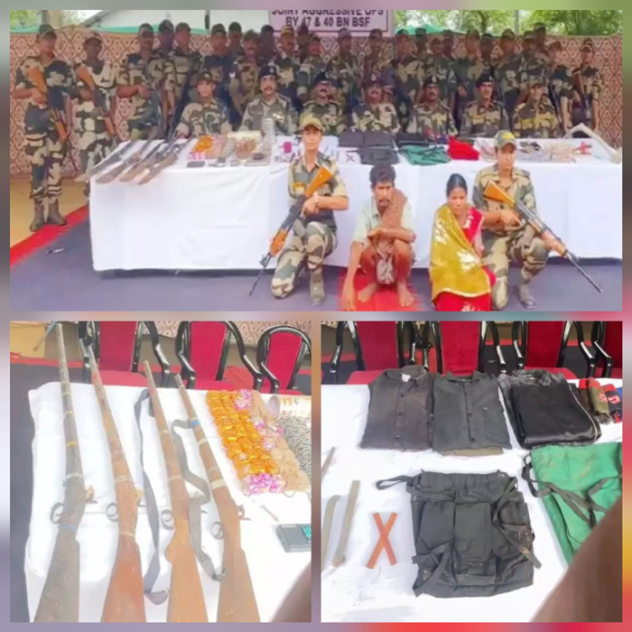 kanker, Two Naxalites arrested, Naxalite material