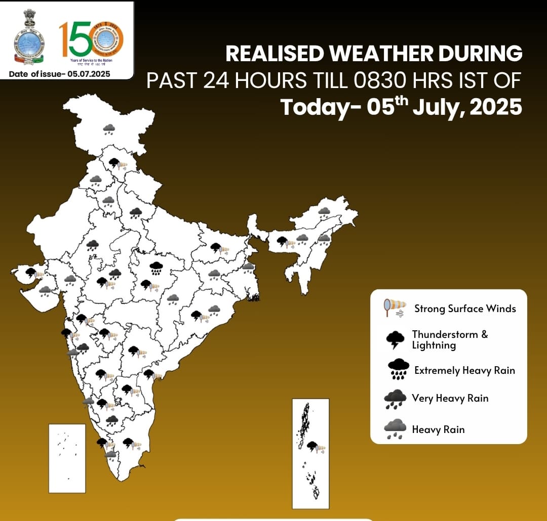 new delhi,  rain will continue ,many states 